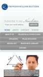 Mobile Screenshot of professionalismmatters.com